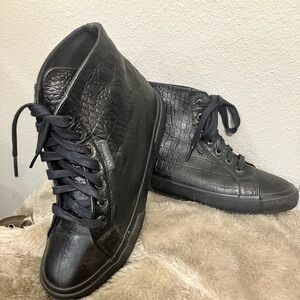 Superga Black High-Top Sneakers